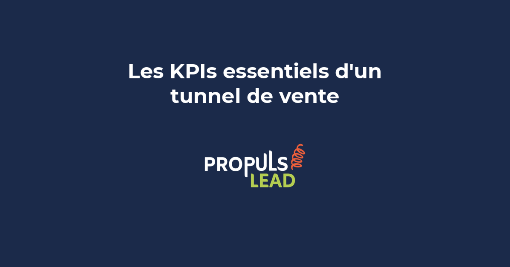 Tableau de bord affichant les KPIs essentiels d'un tunnel de vente avec graphiques de conversion et indicateurs de performance