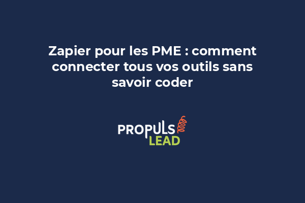 Interface Zapier avec zaps connectant différentes applications