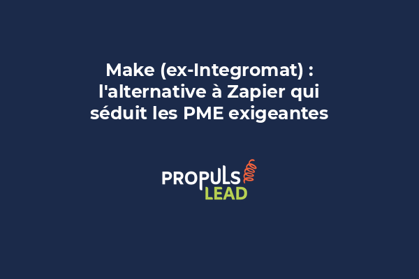 Écran Make avec workflow complexe et scénarios multiples