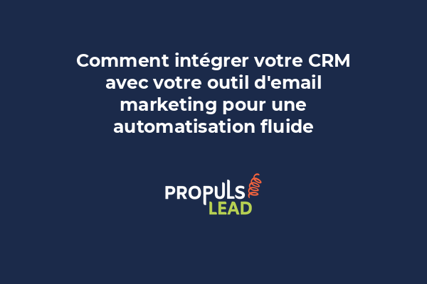 Schéma d'intégration CRM et email marketing pour automations workflows fluides