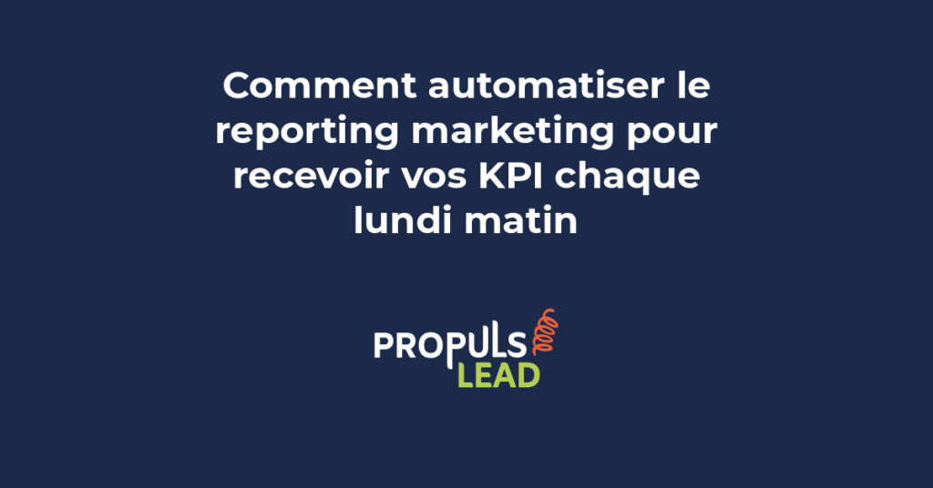 Dashboard automatisé affichant les KPI marketing en temps réel : taux conversion, coût acquisition, ROI, revenue par canal
