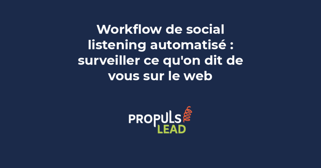 Tableau de bord de monitoring social affichant les mentions de marque, sentiments et alertes en temps réel