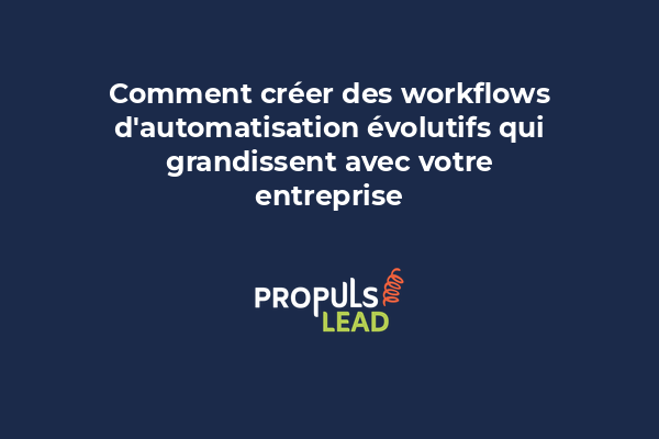 Diagramme montrant des workflows qui se multiplient et se complexifient au fur et à mesure de la croissance