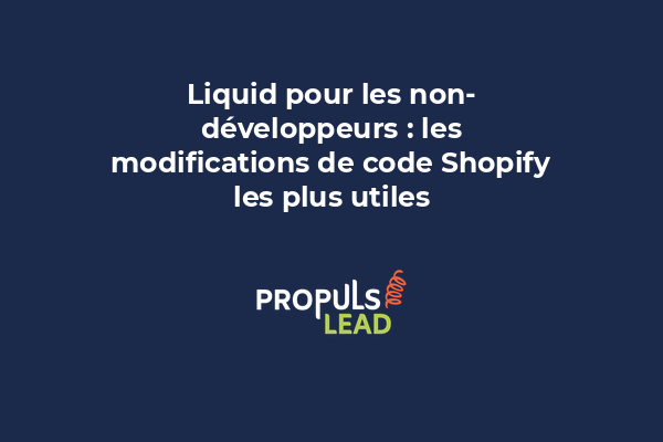 Éditeur de code Liquid Shopify avec exemples de variables et filtres pour personnaliser une boutique e-commerce