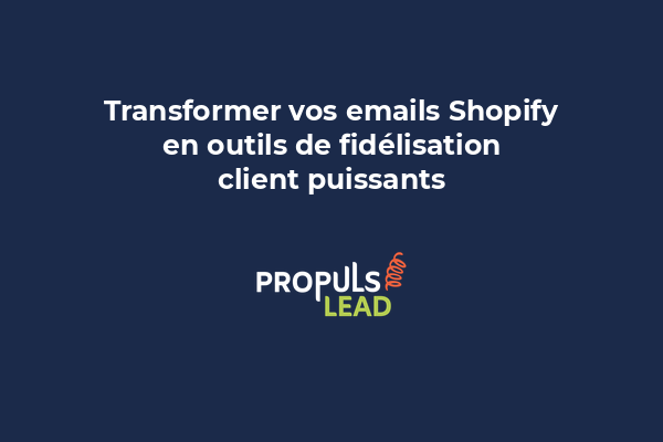 Template d'email Shopify personnalisé avec logo, couleurs de marque et contenu structuré.