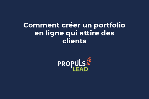 Portfolio entrepreneur montrant projets et témoignages clients