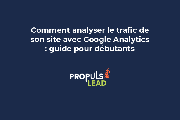 Dashboard Google Analytics 4 montrant graphiques de trafic et conversions