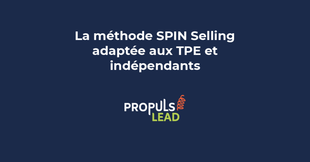 Un entrepreneur en rendez-vous commercial utilisant la méthode SPIN pour qualifier un prospect.