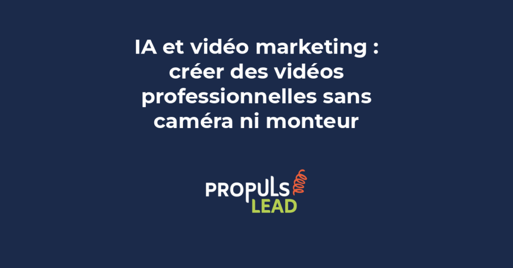 Écran montrant un logiciel de création vidéo IA avec synthèse vocale, animations automatiques et timeline de montage visuelle