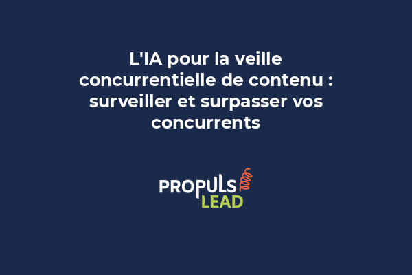 Un tableau de bord IA montrant l'analyse comparative des contenus concurrents avec métriques de performance et recommandations