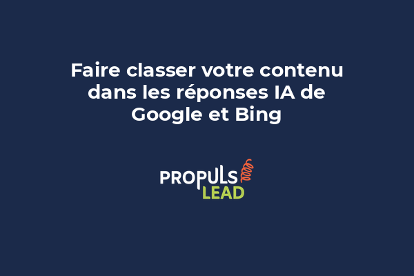 Réponse IA de Google avec citations structurées et formatage optimal pour apparaître dans les résultats générés
