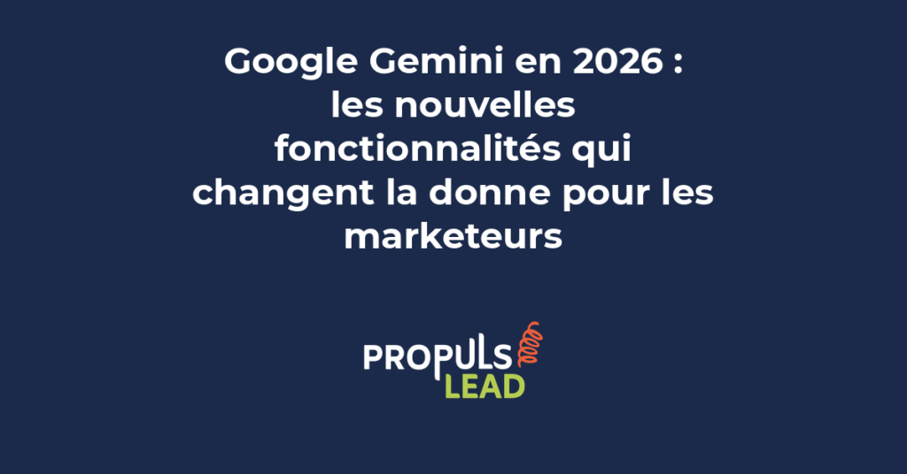Présentation des nouvelles fonctionnalités de Google Gemini 2026 incluant la génération avancée d'images, l'analyse prédictive et la personnalisation marketing