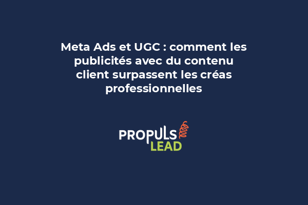 Comparaison entre une annonce UGC authentique et une annonce avec créative professionnelle