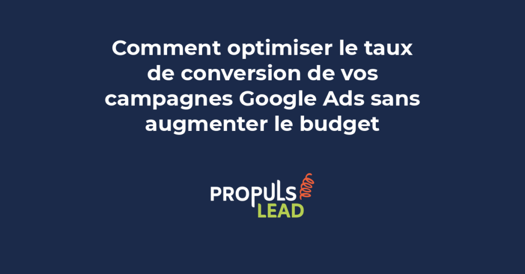 Rapport Google Ads avec indicateurs Quality Score et taux de conversion par mots-clés