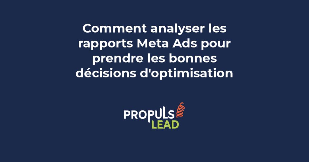 Tableau de bord Meta Ads avec graphiques de performance et KPIs clés