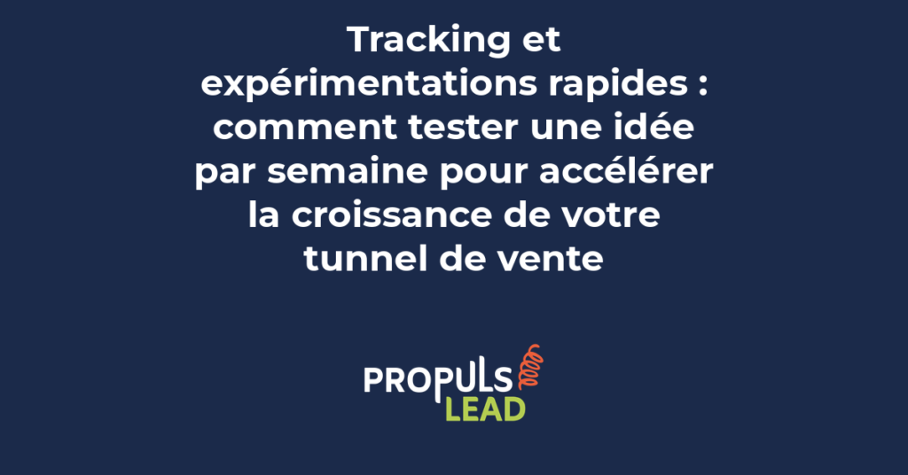 Timeline montrant le cycle hebdomadaire des tests rapides et leur impact cumulé sur les conversions