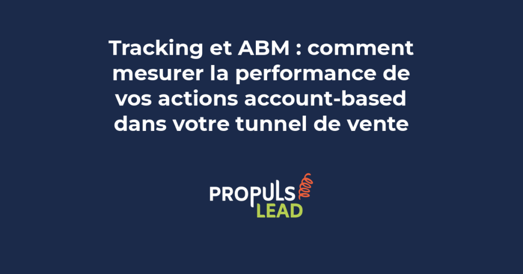 Tableau de suivi des performances ABM avec métriques de conversion par compte cible
