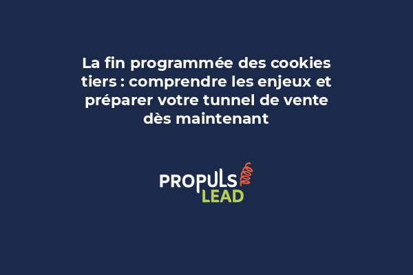 Calendrier montrant l'extinction progressive des cookies tiers et la transition vers une infrastructure sans cookies