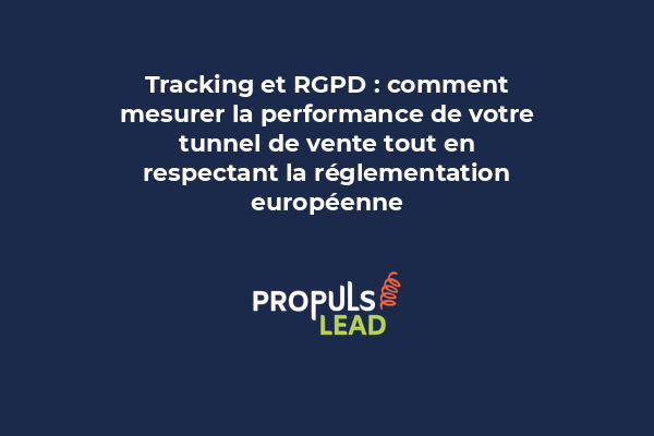 illustration montrant une balance entre un graphique de performance et un cadenas RGPD, symbolisant l'équilibre entre tracking et confidentialité