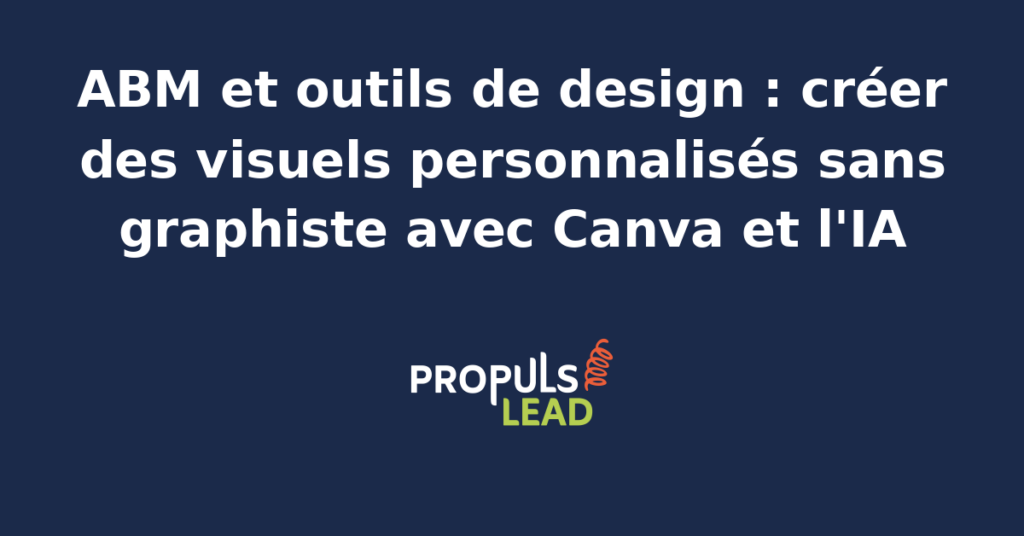 Bibliothèque de templates Canva pour ABM PME B2B avec slides de découverte propositions de valeur visuels LinkedIn personnalisés par compte cible et workflow Midjourney pour images sectorielles sans graphiste.