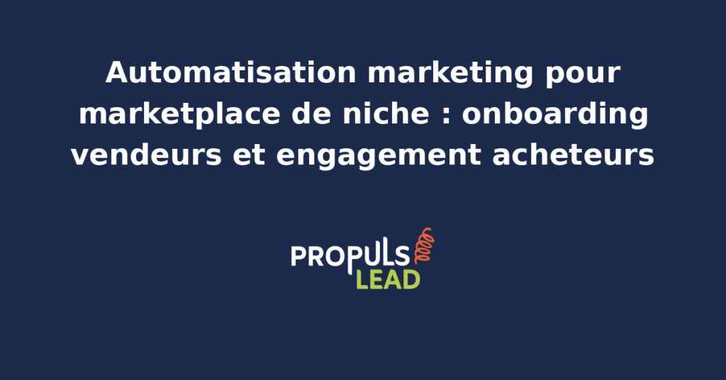 Responsable d'une marketplace de niche consultant un tableau de bord affichant les nouveaux vendeurs en cours d'onboarding et les indicateurs d'engagement des acheteurs.