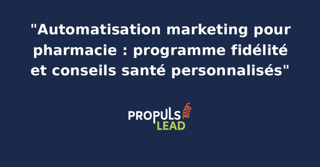 Écran de logiciel de pharmacie affichant le programme fidélité d'un client, son historique d'achats et les conseils santé personnalisés programmés à venir.