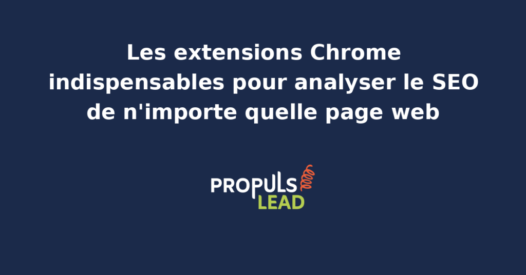 Capture d'écran du navigateur Google Chrome avec plusieurs extensions SEO ouvertes simultanément affichant les balises title meta-description score d'autorité et technologies détectées sur une page web