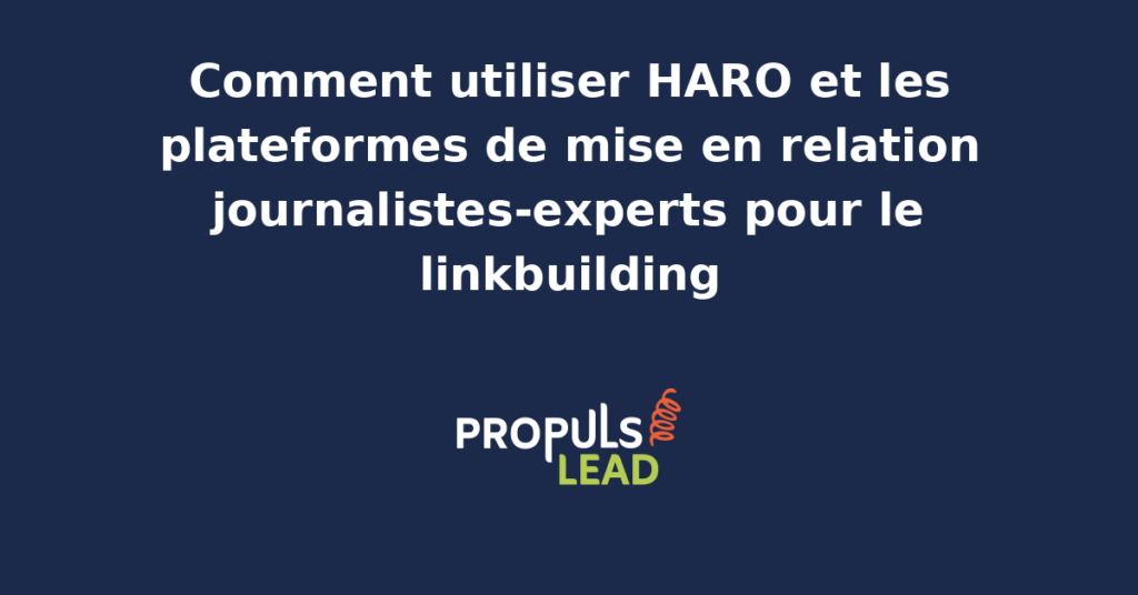 Capture d'une plateforme de mise en relation journaliste-expert affichant une requête de presse à laquelle un dirigeant de PME répond avec son expertise sectorielle