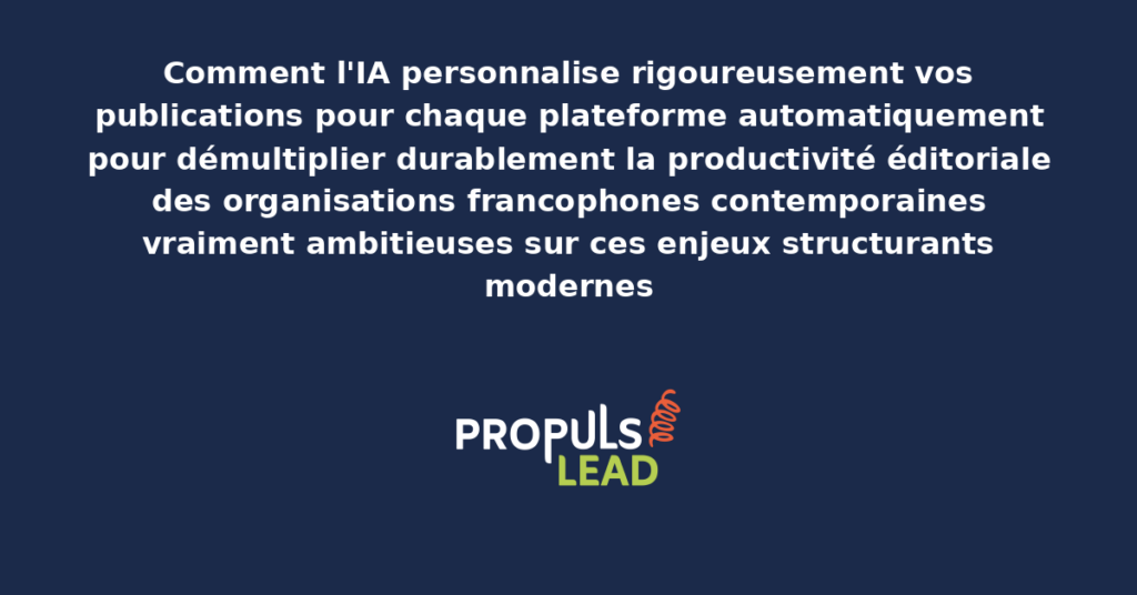 Schéma de personnalisation IA cross-plateforme présentant les bonnes pratiques modernes pour personnaliser rigoureusement avec dispositifs structurants démultipliant durablement la productivité éditoriale