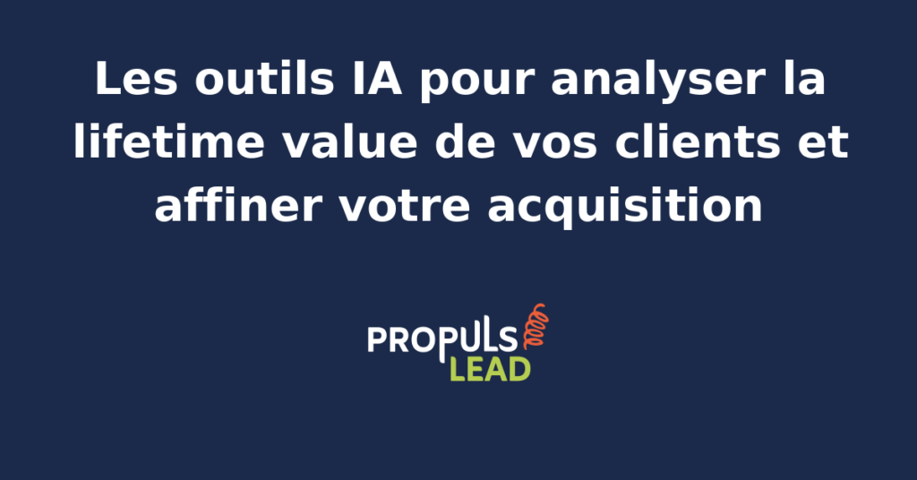 Marketeur PME analysant la lifetime value de ses cohortes clients avec une IA qui projette le retour sur investissement publicitaire par profil sur 24 mois