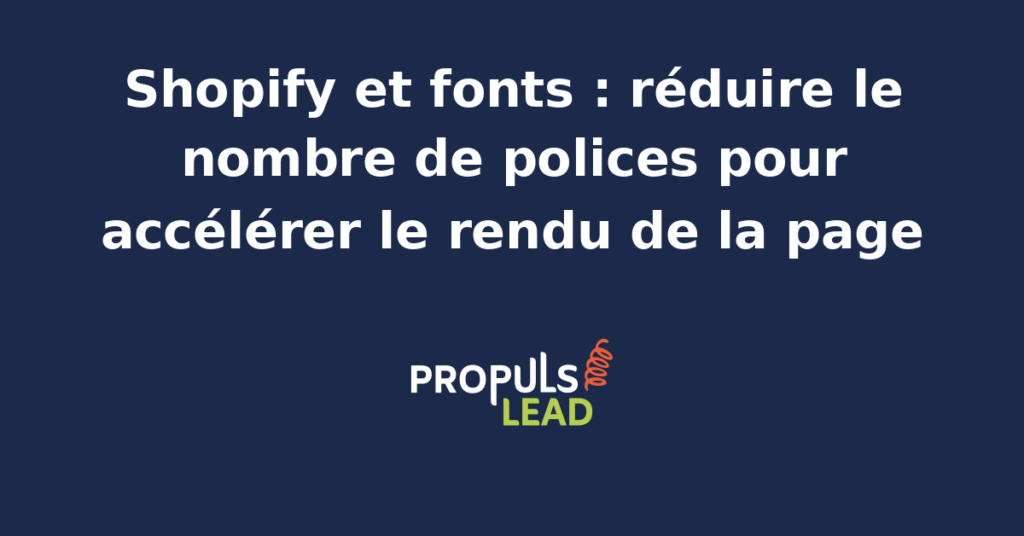 Capture d'un onglet Network Chrome DevTools montrant huit fichiers de police woff2 chargés au démarrage d'une boutique Shopify avec leur poids cumulé encadré en rouge