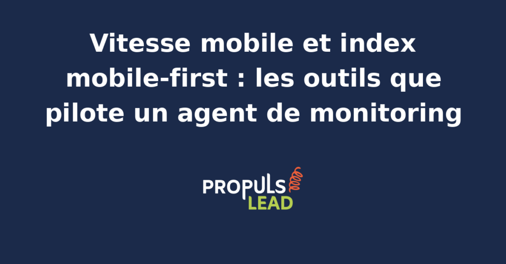 Interface d'un agent de monitoring SEO affichant les scores PageSpeed Insights et Core Web Vitals d'un site mobile avec alertes en temps réel sur les dégradations détectées heure par heure