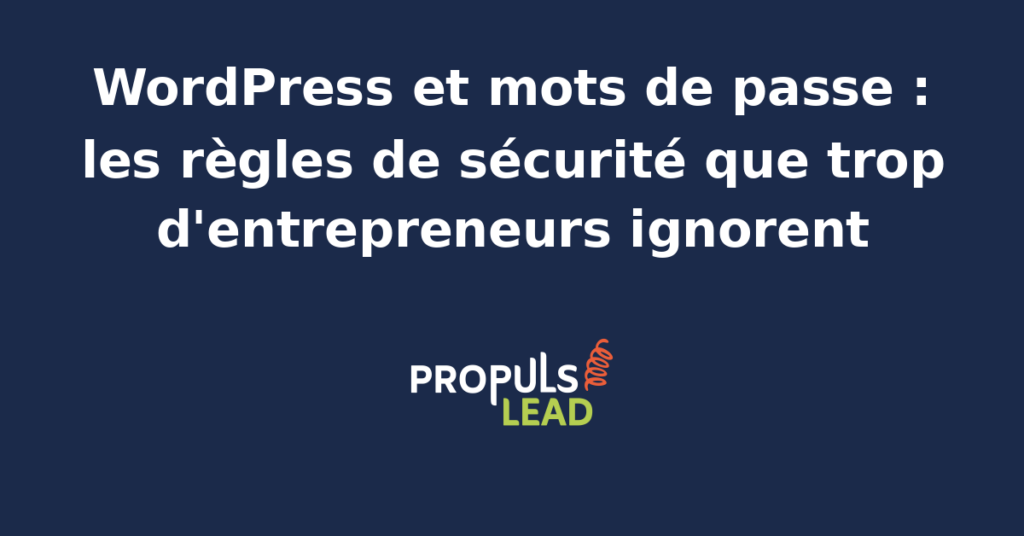 Interface de gestionnaire de mots de passe affichant une longue chaîne aléatoire générée pour un compte administrateur WordPress avec icône de verrouillage en surimpression