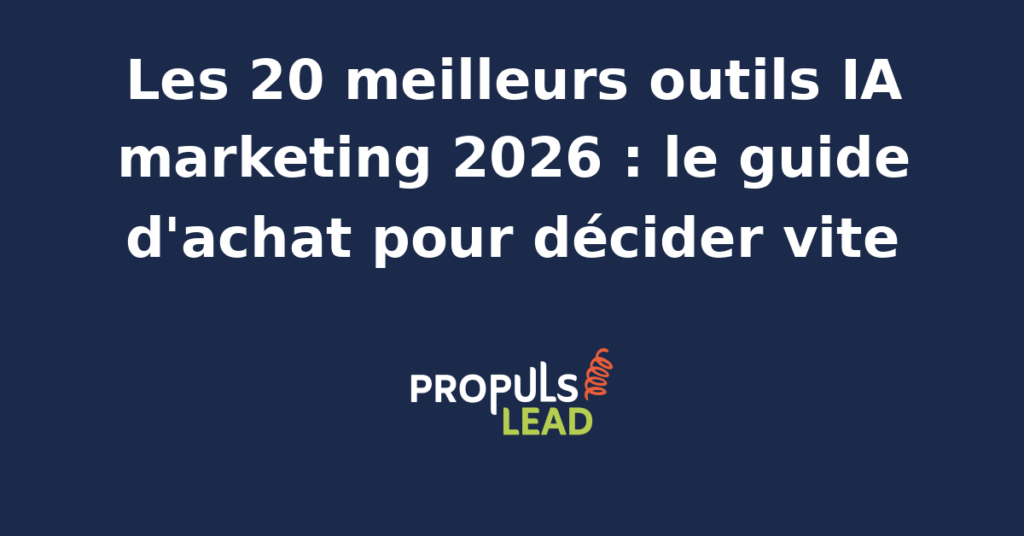 Interface d'un outil IA marketing affichant des données d'analyse et des recommandations automatisées pour les campagnes.