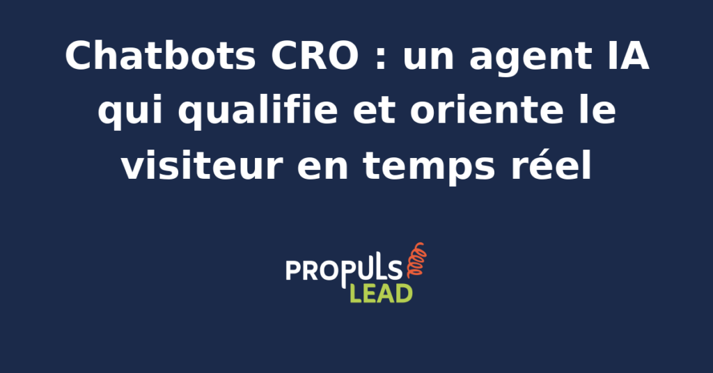 Interface de chatbot IA qualifiant un visiteur sur un site e-commerce avec des options de réponse dynamiques.