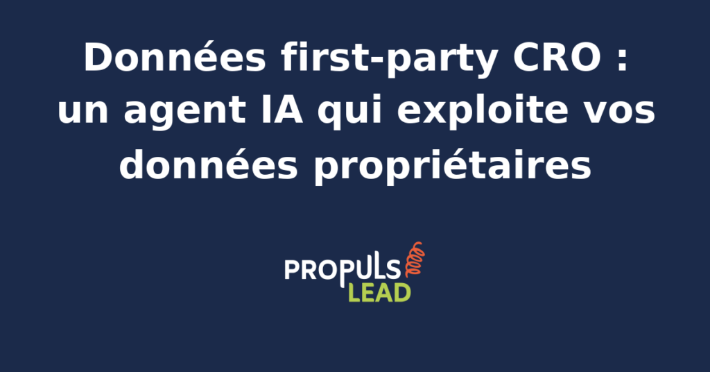 Interface d'analyse de données first-party avec un agent IA pour optimiser le CRO.