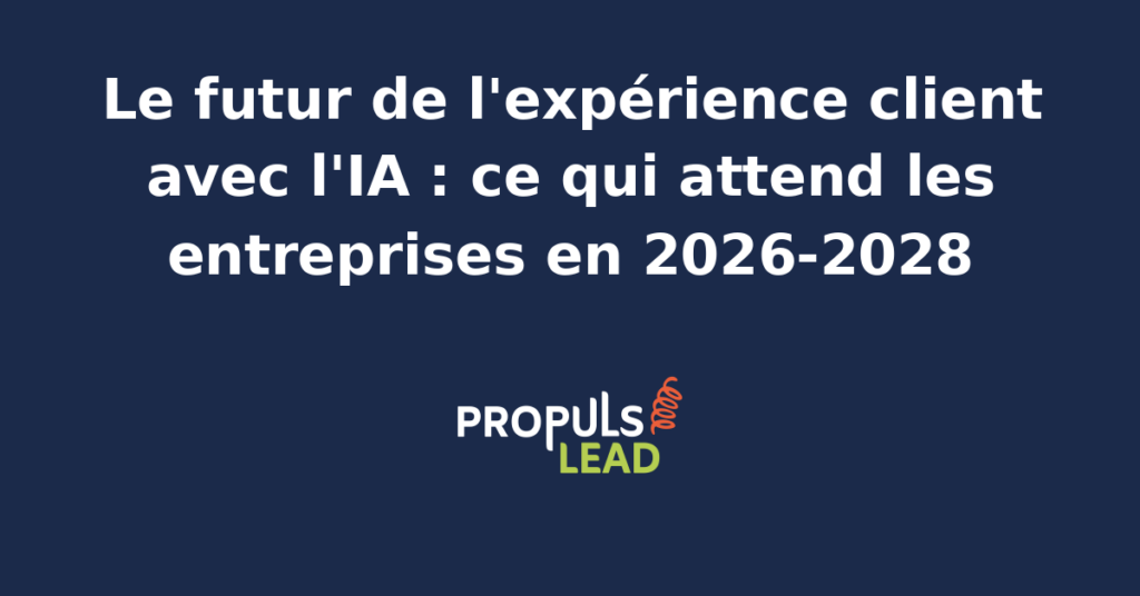 Illustration d'une interface d'expérience client optimisée par l'ia pour 2026-2028