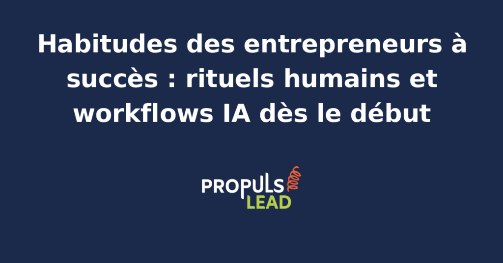 Entrepreneur devant un tableau de bord numérique avec des indicateurs de performance et un assistant IA en arrière-plan.