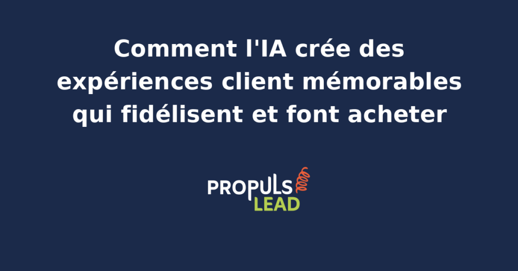 Interface d'agent IA analysant des données clients pour créer des expériences personnalisées et mémorables