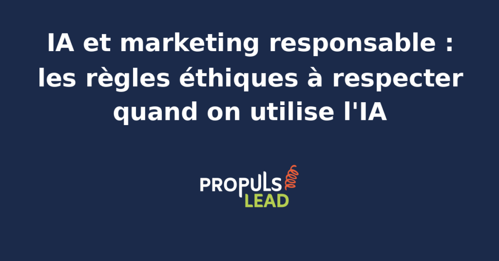 Équilibre entre innovation IA et éthique dans le marketing responsable