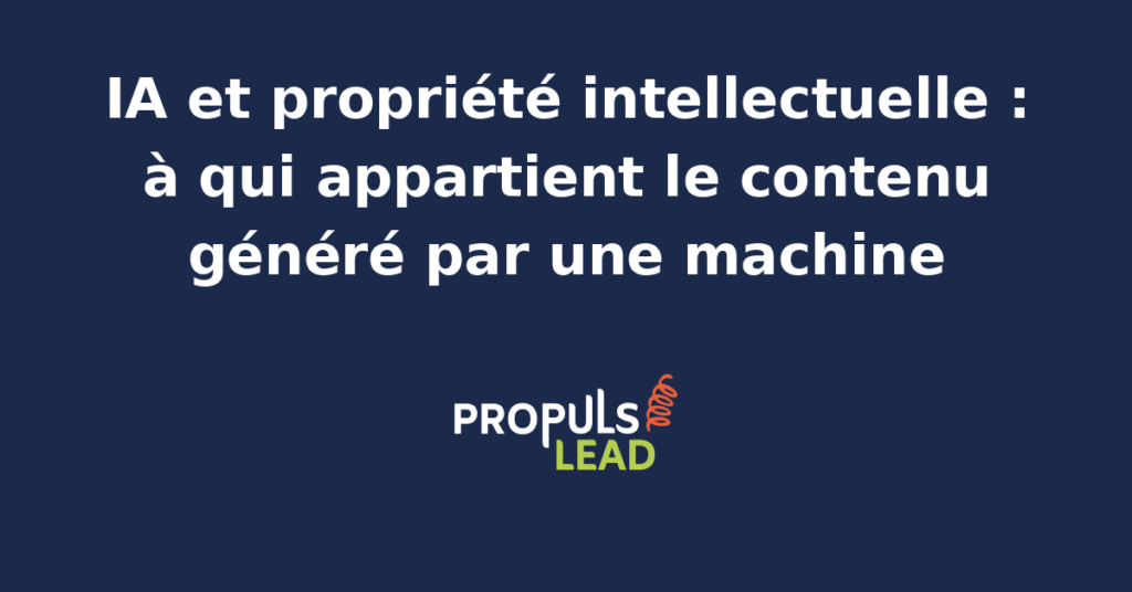 Illustration d'un cerveau numérique connecté à des documents juridiques, symbolisant la propriété intellectuelle des contenus générés par IA.