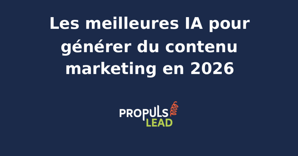 Interface d'un agent IA générant du contenu marketing avec des indicateurs de performance en temps réel.
