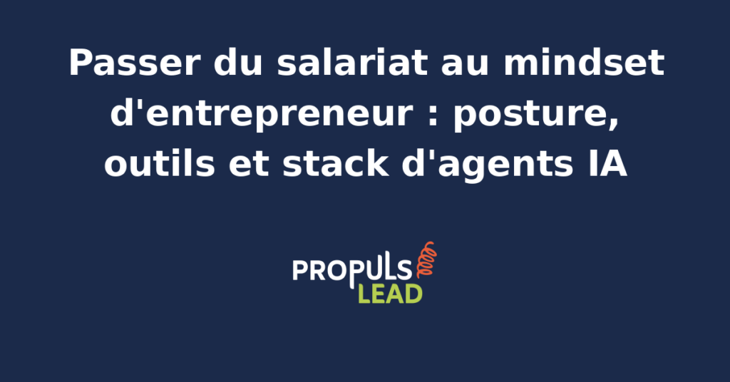 Personne quittant un open space en costume et arrivant dans un espace de coworking lumineux avec un ordinateur portable, transition symbolisant le passage à l'entrepreneuriat