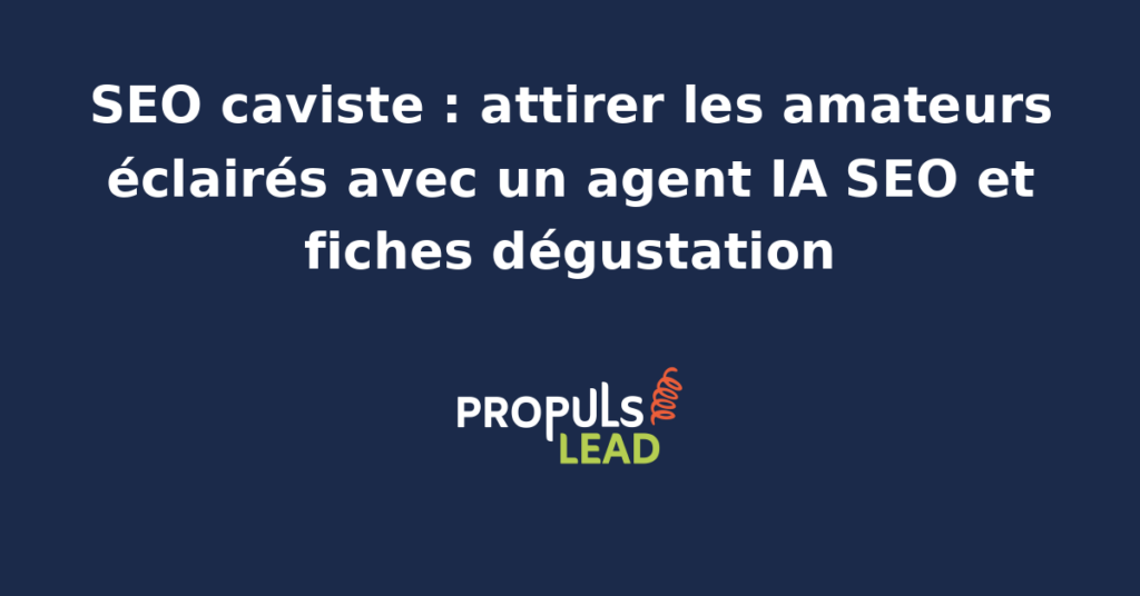Caviste présentant une bouteille de vin à un client dans une cave éclairée, avec des étagères de bouteilles en arrière-plan.