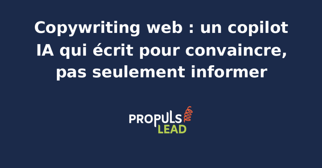 Interface d'un agent IA spécialisé en copywriting web, optimisant des textes pour la conversion sur un site e-commerce.