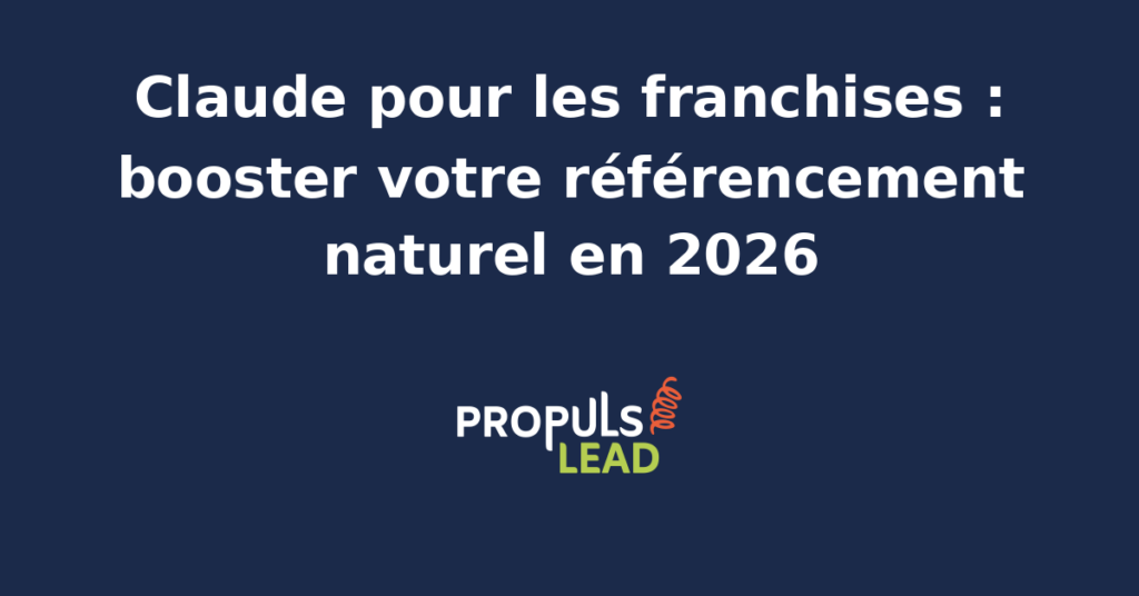 Interface d'un agent IA analysant des données SEO pour un réseau de franchise